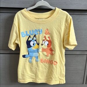Bluey & Bingo Kids Yellow T-Shirt